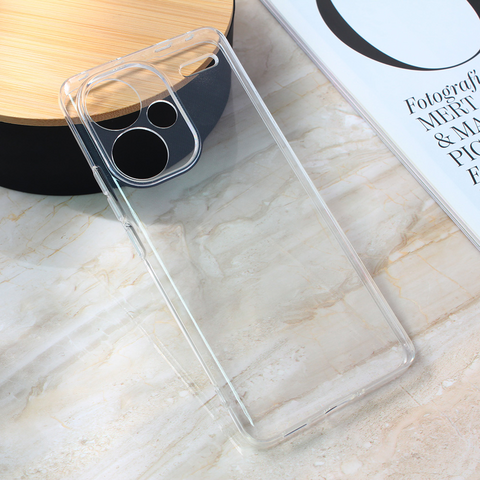 Zastitna maska (futrola) Teracell Giulietta - Xiaomi Redmi Note 13 Pro Plus Transparent.