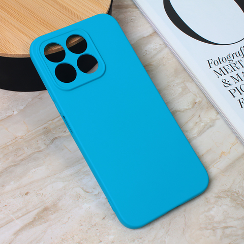 Zastitna maska (futrola) Teracell Giulietta - Huawei Honor X8b mat svetlo plava.