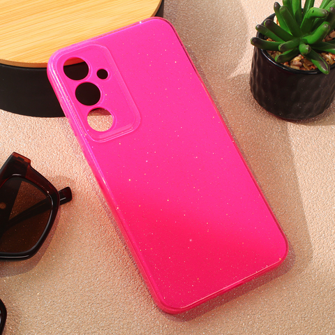 Zastitna maska (futrola) Sparkle Dust - Samsung A356 Galaxy A35 5G 5G pink.
