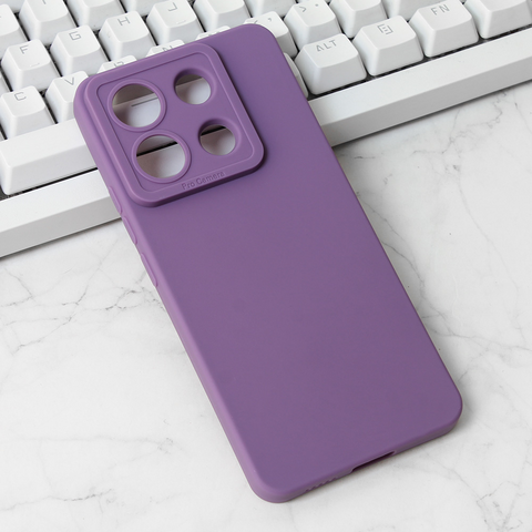 Zastitna maska (futrola) Silikon Pro Camera - Xiaomi Redmi Note 13 Pro 5G (EU) ljubicasta.