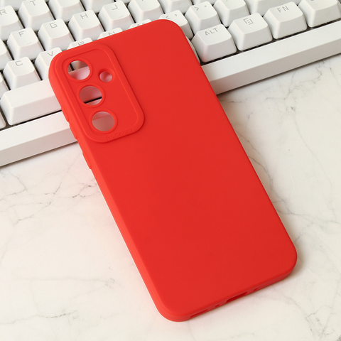 Zastitna maska (futrola) Silikon Pro Camera - Samsung A356 Galaxy A35 5G 5G crvena.