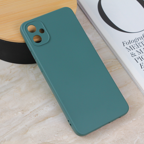 Zastitna maska (futrola) Teracell Giulietta - Samsung A055 Galaxy A05 mat zelena.