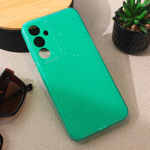 Zastitna maska (futrola) Sparkle Dust - Samsung A356 Galaxy A35 5G 5G mint.