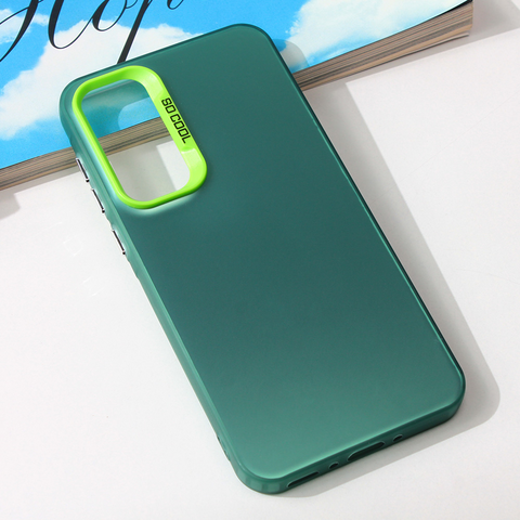 Zastitna maska (futrola) providna - Samsung A356 Galaxy A35 5G 5G zelena.
