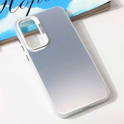 Zastitna maska (futrola) providna - Samsung A356 Galaxy A35 5G 5G srebrna.