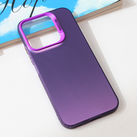 Zastitna maska (futrola) providna - Huawei Honor X8b/Honor X8c ljubicasta.