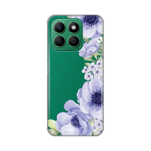 Zastitna ultra tanka (skin) maska / futrola PRINT - Huawei Honor X8b Blue Roses.