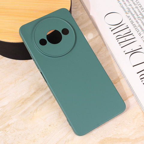 Zastitna maska (futrola) Teracell Giulietta - Xiaomi Redmi A3 mat zelena.