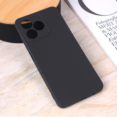 Zastitna maska (futrola) Teracell Giulietta - Realme Note 50 mat crna.