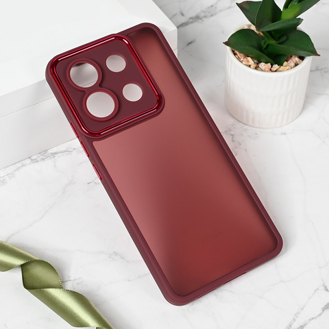 Zastitna maska (futrola) Shining Camera - Xiaomi Redmi Note 13 Pro 5G (EU) crvena.