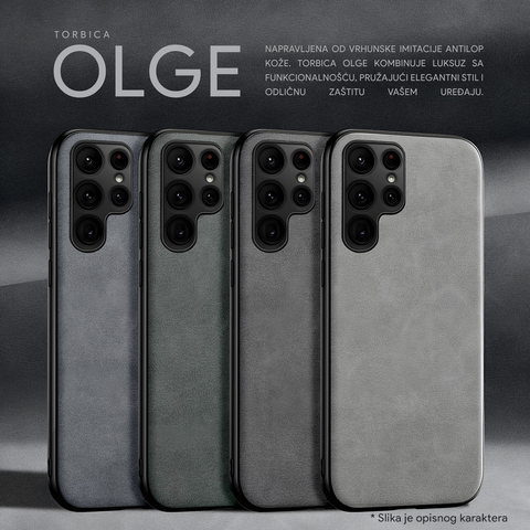 Zastitna maska (futrola) OLGE - Samsung A057 Galaxy A05s siva.