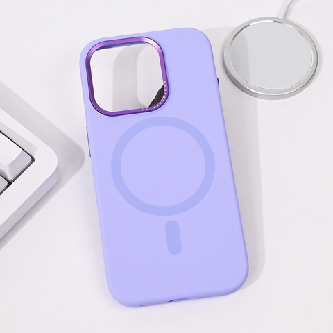 Zastitna maska (futrola) Magsafe Pure Plus - iPhone 14 Pro ljubicasta.