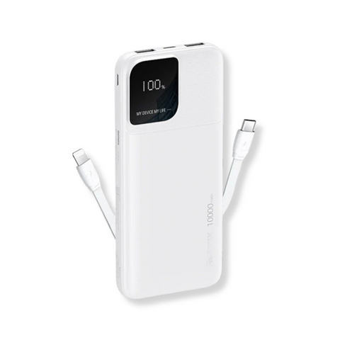 Univerzalna Back Up Baterija prenosiva baterija REMAX Rellaen series RPP-657 2.4A 10000mAh bela.