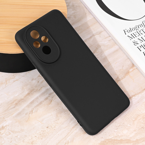 Zastitna maska (futrola) Teracell Giulietta - Huawei Honor 200 mat crna.