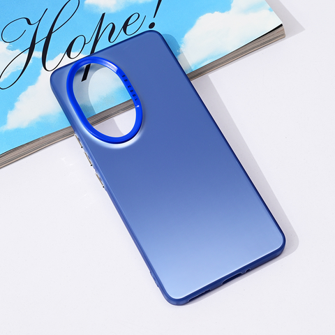 Zastitna maska (futrola) providna - Huawei Honor 200 Pro plava.