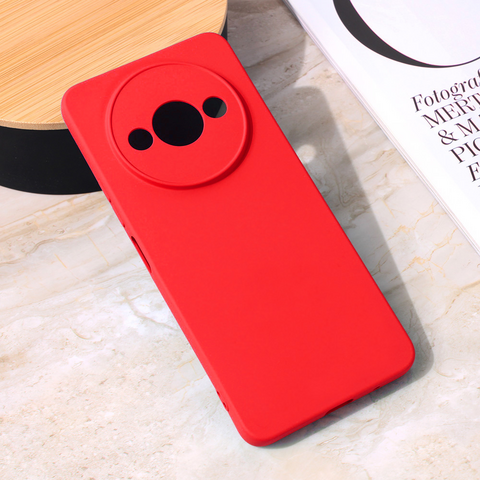 Zastitna maska (futrola) Teracell Giulietta - Xiaomi Redmi A3 mat crvena.