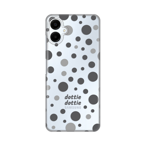 Zastitna ultra tanka (skin) maska / futrola PRINT - Samsung A065F Galaxy A06 Dottie Dottie Gray.