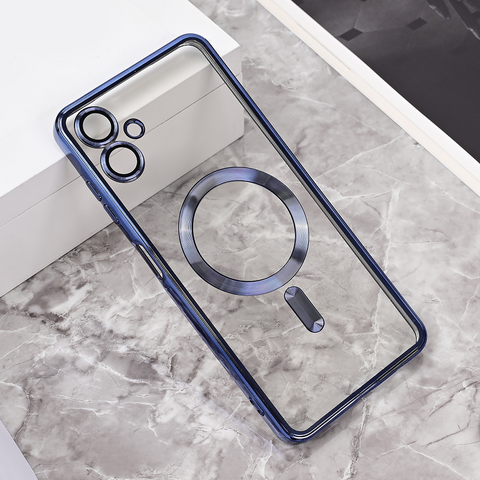 Zastitna maska (futrola) Magsafe Lux - Samsung A065F Galaxy A06 plava.