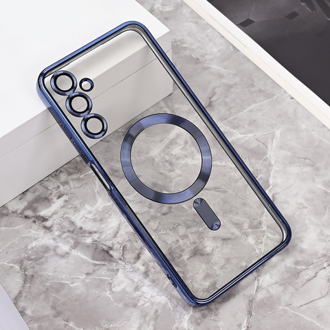 Zastitna maska (futrola) Magsafe Lux - Samsung A05S plava.