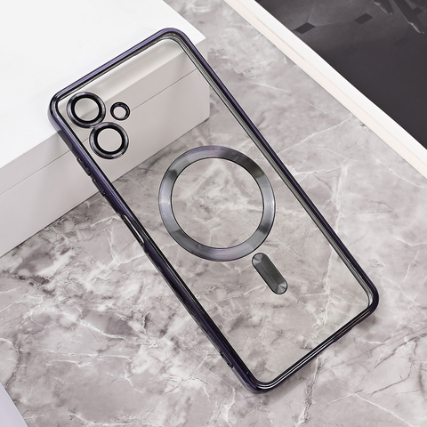 Zastitna maska (futrola) Magsafe Lux - Samsung A065F Galaxy A06 crna.