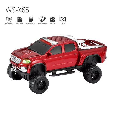 Bluetooth zvucnik WS-X65 crveni.