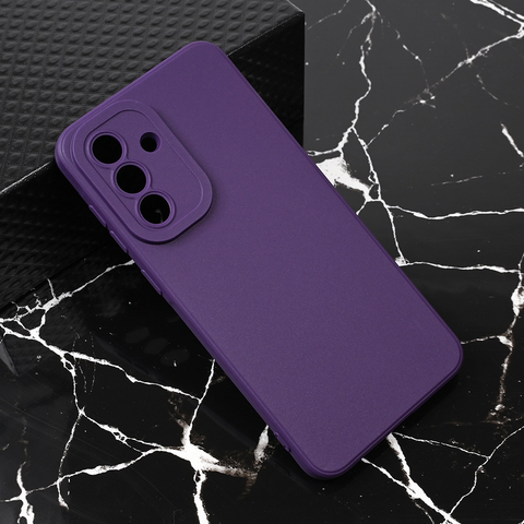 Zastitna maska (futrola) Teracell Giulietta - Samsung A566 Galaxy A56 5G mat tamno ljubicasta.