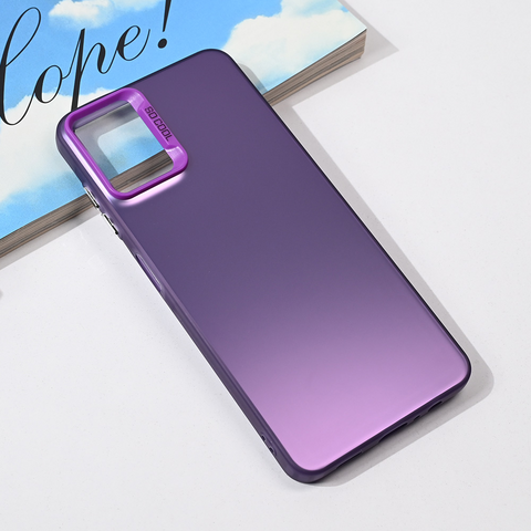 Zastitna maska (futrola) providna - Samsung A065F Galaxy A06 ljubicasta.