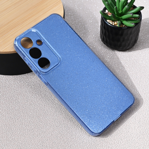 Zastitna maska (futrola) Sparkle Dust - Samsung S936 Galaxy S25 Plus plava.