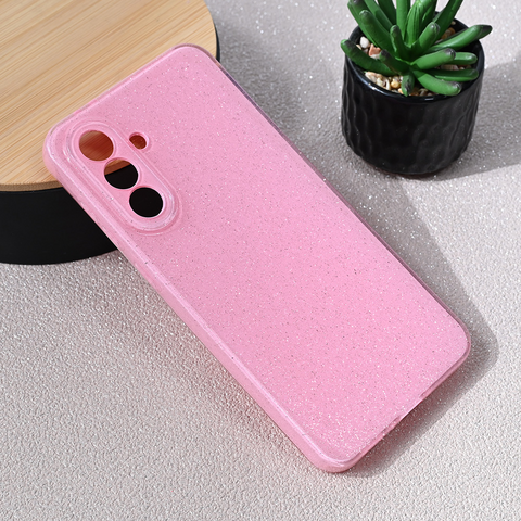 Zastitna maska (futrola) Sparkle Dust - Samsung A566 Galaxy A56 5G roze.