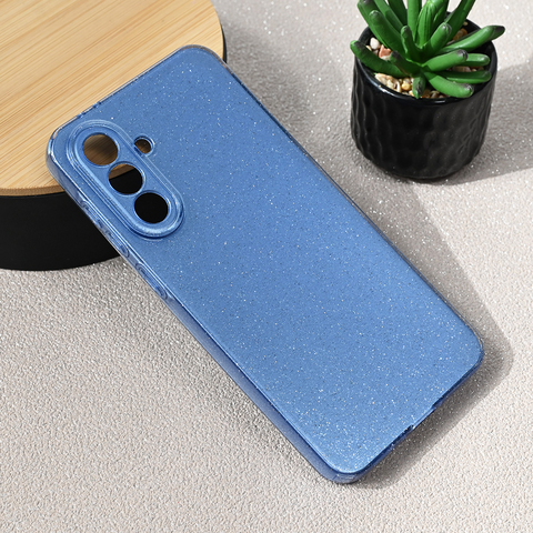 Zastitna maska (futrola) Sparkle Dust - Samsung A566 Galaxy A56 5G plava.
