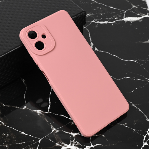Zastitna maska (futrola) Teracell Giulietta - Samsung A065F Galaxy A06 mat tamno roze.
