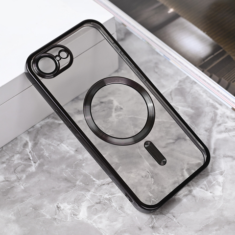 Zastitna maska (futrola) Magsafe Lux - iPhone 16E crna.