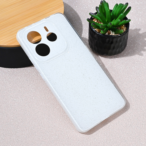 Zastitna maska (futrola) Sparkle Dust - Xiaomi Redmi Note 14 5G bela.