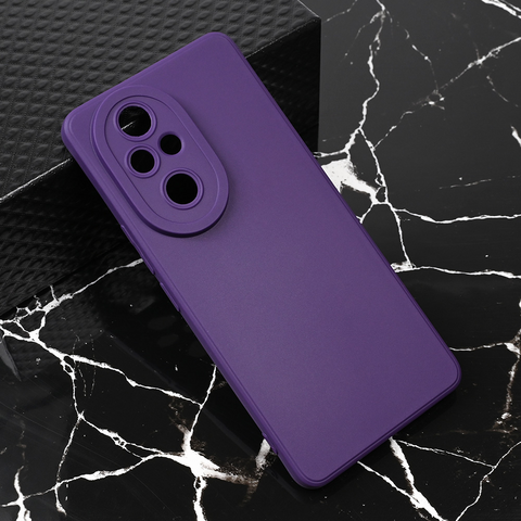 Zastitna maska (futrola) Teracell Giulietta - Huawei Honor 200 mat tamno ljubicasta.