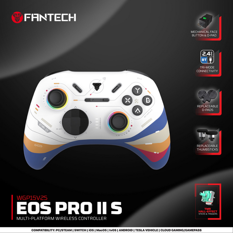 Joypad wireless Fantech WGP15V2S EOS PRO II S Start Two multiplatform RGB beli.