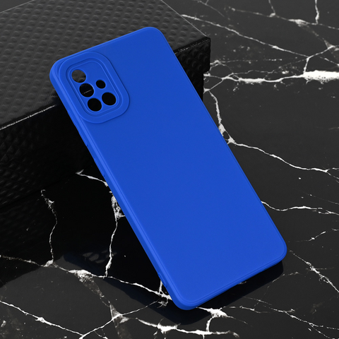 Zastitna maska (futrola) Teracell Giulietta - Samsung A515F Galaxy A51 mat plava.