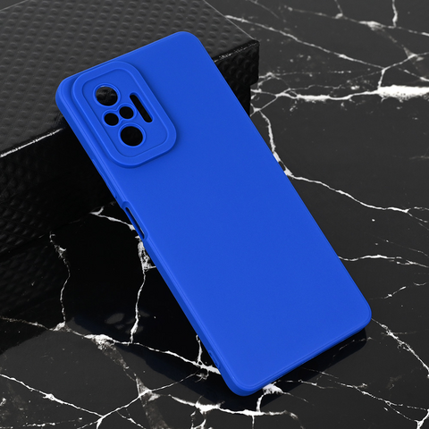Zastitna maska (futrola) Teracell Giulietta - Xiaomi Redmi Note 10 Pro/Redmi Note 10 Pro Max mat plava.