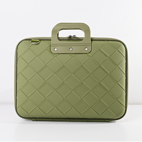 Torba - laptop Fashion Intrecciato 14" zelena.