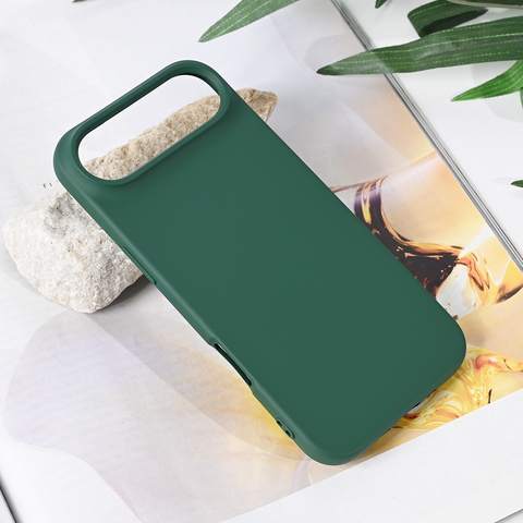 Zastitna maska (futrola) Teracell Soft Velvet - iPhone 17 Air tamno zelena.