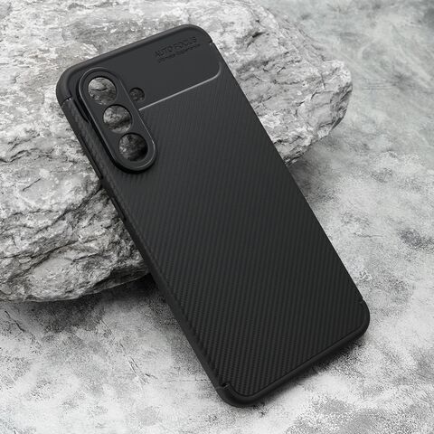 Zastitna maska (futrola) Carbon - Samsung A566 Galaxy A56 5G crna (MS).