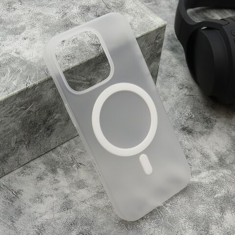 Zastitna maska (futrola) CLOUD MagSafe - iPhone 16 Pro (6.3) bela (MS).