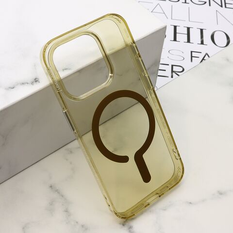 Zastitna maska (futrola) ColorLoop MagSafe - iPhone 15 Pro (6.1) zlatna (MS).