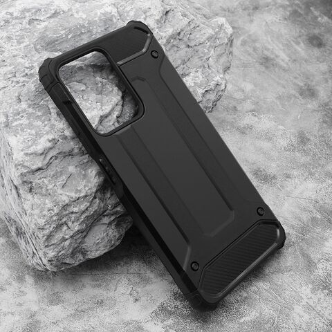 Zastitna maska (futrola) DEFENDER II - Xiaomi Redmi Note 12 crna (MS).