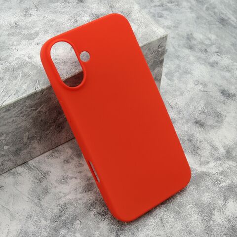 Zastitna maska (futrola) GENTLE COLOR - Iphone 16 Plus (6.7) crvena (MS).