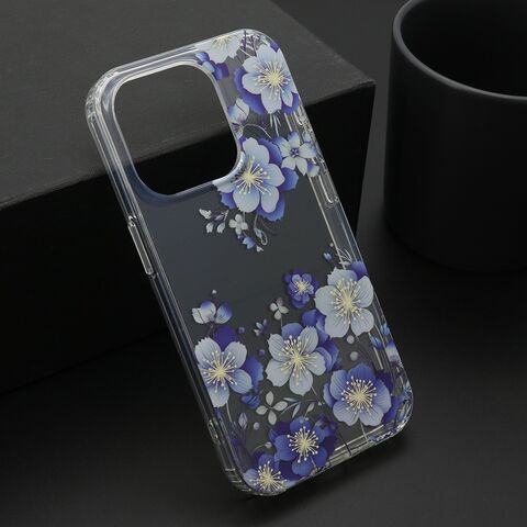 Zastitna maska (futrola) FLOWER - iPhone 15 Pro (6.1) DZF8 (MS).