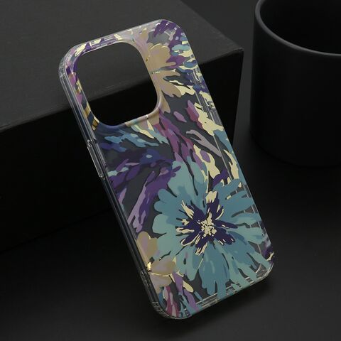 Zastitna maska (futrola) FLOWER - iPhone 15 Pro (6.1) DZF5 (MS).