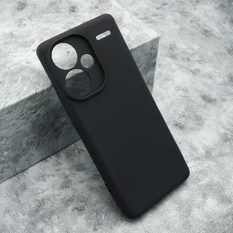 Zastitna maska (futrola) GENTLE COLOR - Xiaomi Redmi Note 13 Pro Plus crna (MS).