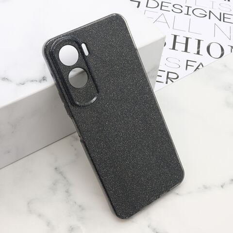 Zastitna maska (futrola) GLOW SHINING - Huawei Honor 90 Lite crna (MS).