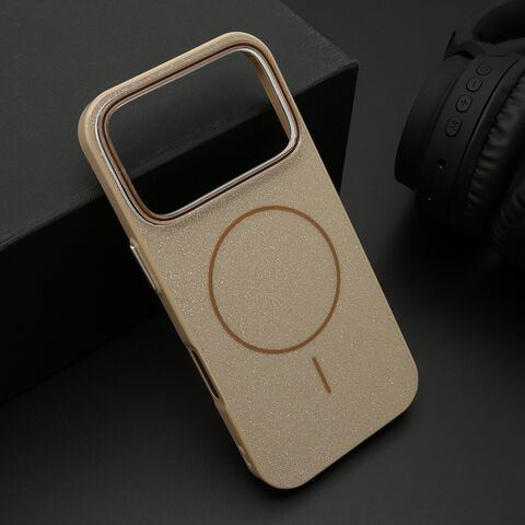 Zastitna maska (futrola) JELLY MagSafe II - iPhone 17 Pro Max (6.9) zlatna (MS).