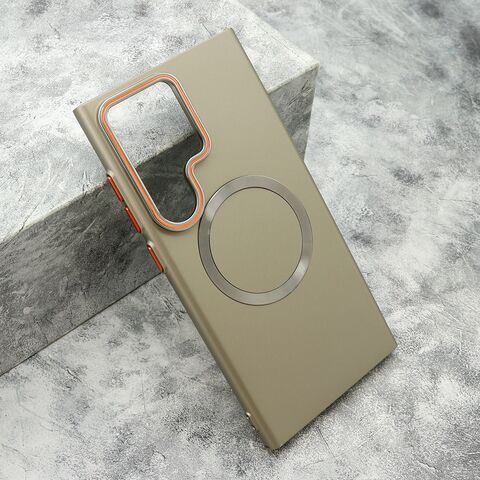 Zastitna maska (futrola) PRO CASES MagSafe - Samsung S928 Galaxy S24 Ultra 5G zlatna (MS).